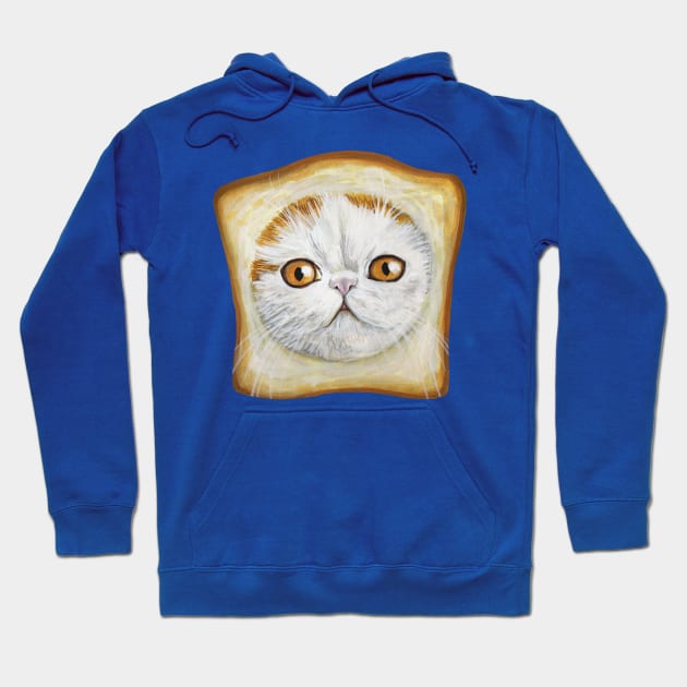 Toast Cat Hoodie by The Art of Megan Mars